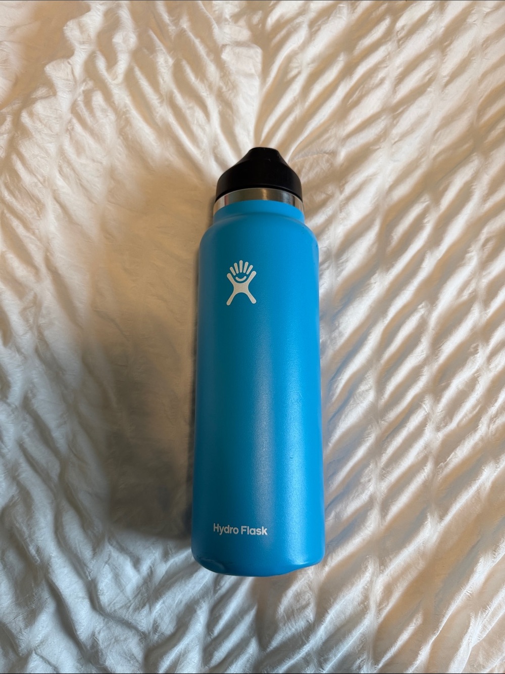 Unisex Hydro Flask Blue 40 oz Waterbottle